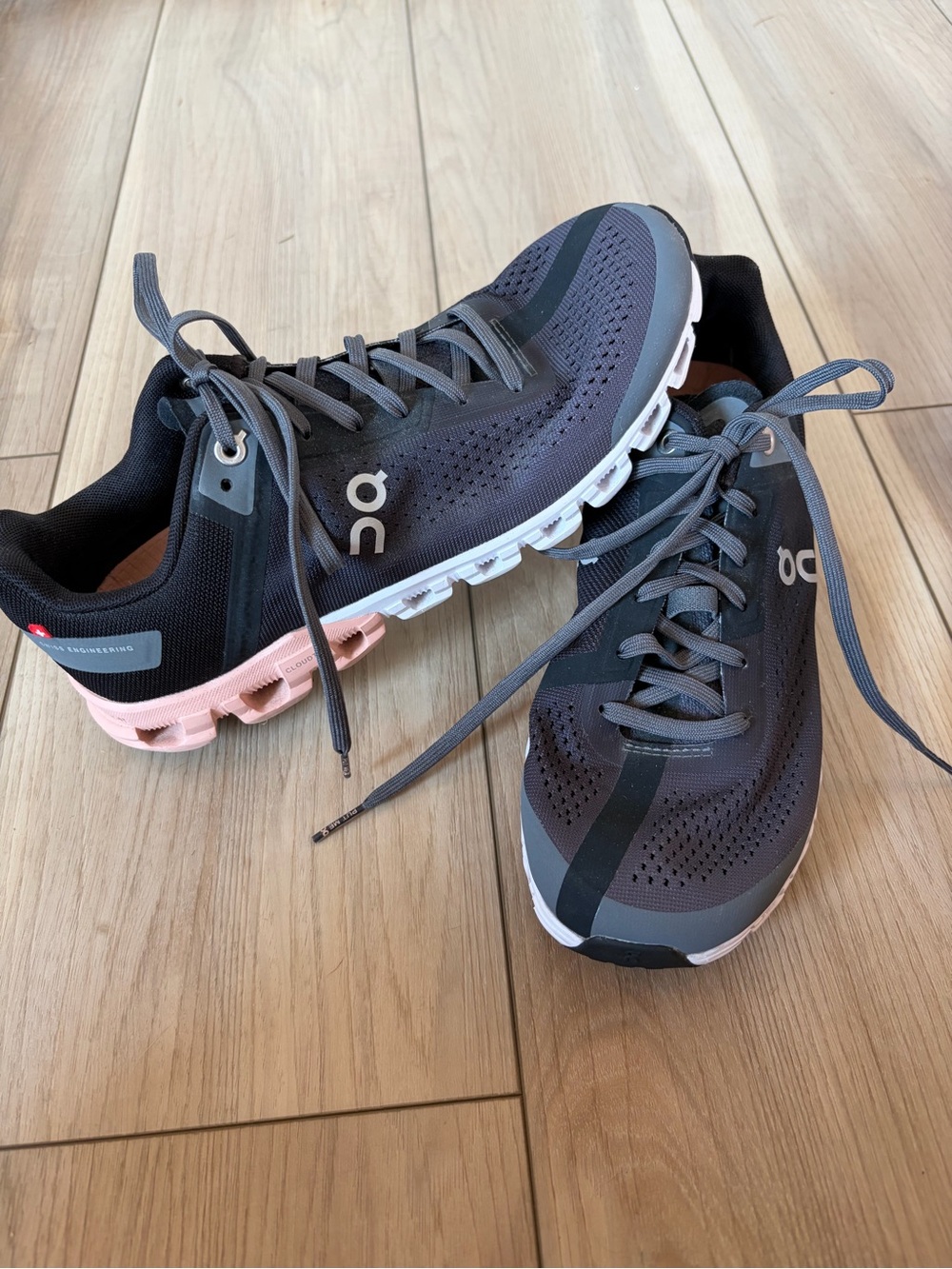 On Running Cloudflow 3.0 Women's Running Shoes Rock/Rose Size 7.5